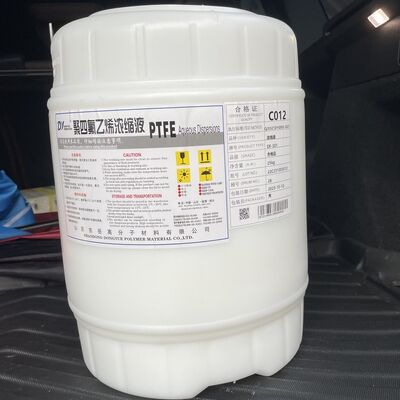 Harga yang bagus Fluoropolymer Resin Tetrafluoroethylene PTFE Dispersi PTFE DF-301 Dispersi Berair Untuk Lapisan Anti Lengket Fiberglass on line
