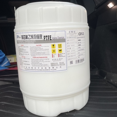 Harga yang bagus Fluorpolimer Resin PTFE Dispersi Air DF-301 Untuk Lapisan Fiberglass Nonstick on line