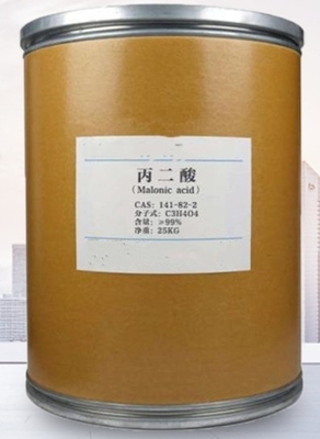 Harga yang bagus CAS 141-82-2 Serbuk Kristalin Putih Asam Dikarboksilat Asam Malonik on line