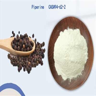 Harga yang bagus Bioperine CAS 94-62-2 95% Ekstrak Piperine Lada Hitam Peningkat Bioavailabilitas Kelas Kosmetik Untuk Perawatan Kulit on line