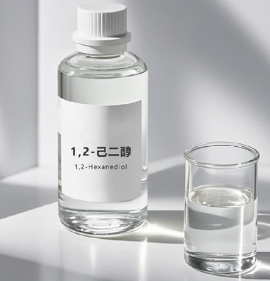 Harga yang bagus CAS 6920-22-5 Kelas Kosmetik 1,2-Hexanediol Untuk Perawatan Kulit Hexane-1,2-diol/ DL-1,2-Hexanediol on line