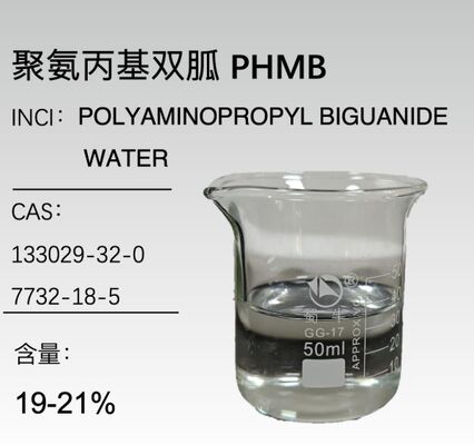 Harga yang bagus CAS 32289-58-0 Polyheksamethylene Biguanide Hydrochloride PHMB 20% Solusi Dan 98% PHMB Powder Polyheksamethylene Biguanide Hydrochloride on line