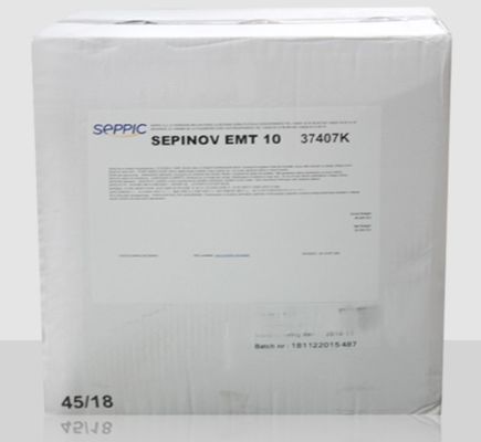 Harga yang bagus CAS 111286-86-3 Hydroxyethyl Acrylate/Sodium Acryloyldimethyl Taurate Kopolymer Sepinov EMT-10 Emulsifier Untuk Kosmetik on line